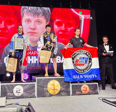Юная ивановка взяла серебро на Чемпионате России по ММА